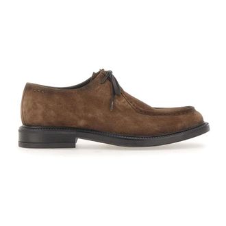 Alexander Hotto Laced Shoes, male, Brown, 7 UK, Tony Extra Telato 3691