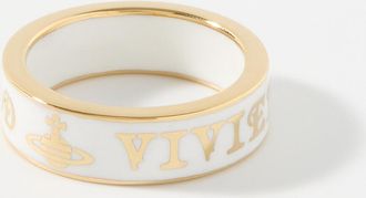Vivienne Westwood Mens Conduit signature ring