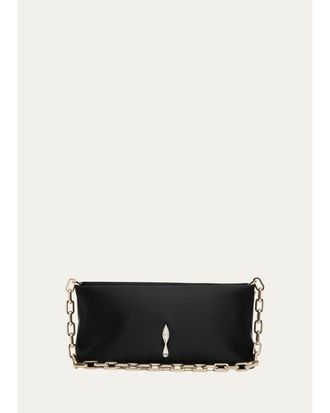 Christian Louboutin Maykimay Satin Top-Handle Bag