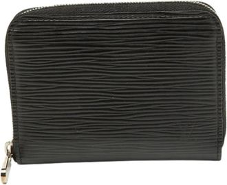 Louis Vuitton Pre-owned Zippy Coin Purse - Dames - Vintage Accessoires - Zwart - ONE Size - Leer - Vintage