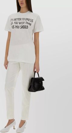 Moschino graphic print crew neck t-shirt