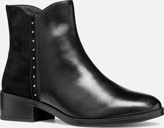 Geox Womens D Camexia Womens Ankle Boots - Black - Size: 7.5