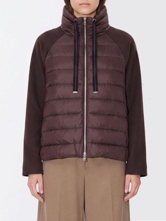 Herno Short Quilted Nylon Down Jacket with Funnel Neck