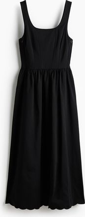 H&M MAMA Stillkleid mit ausgestelltem Jupe - Schwarz
