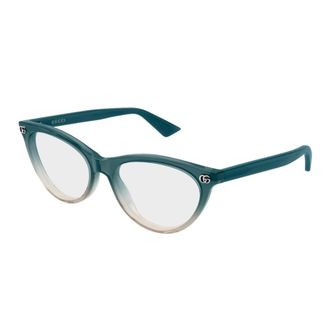 Gucci Accessoires, unisex, Blauw, ONE Size, Gg 2112O Cat-eye Bril