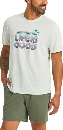 Life is good Wave Crusher T-Shirt