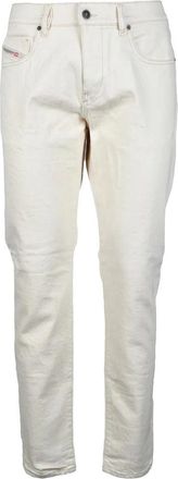Diesel Cream D-Strukt Slim Jeans