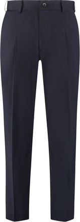 THE (ALPHABET) Stretch Chinos - Heren - Nette broeken - Blauw - 2XL - Wol - Broeken