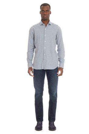 Barba Dandylife Flannel Vichy Print Shirt