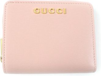 Gucci Light Pink Leather Wallet (Bi-Fold) (Pre-Owned)