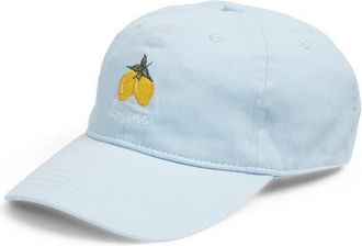 Treasure & Bond Embroidered Twill Baseball Cap in Limone at Nordstrom