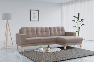 Sit&more Ecksofa »Lavida L-Form« wahlweise mit Kippfunktion und Bettkasten