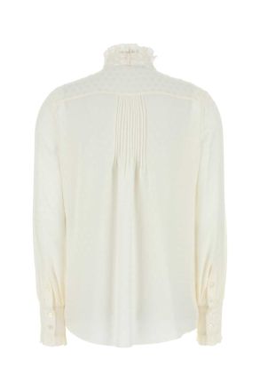 Valentino Garavani 7b3ab7t89ht A03 Avorio Camicie Shirt
