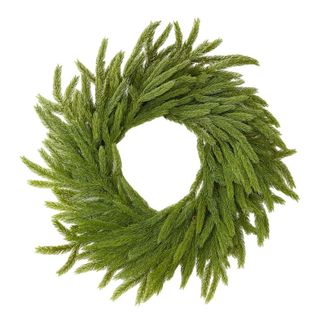 MondoViro Corona navide&ntilde;a redonda verde, &oslash; 60 cm