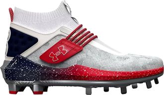 Under Armour UnderArmour Harper 8 Low USA ST White / Navy 3026590-100 Mens
