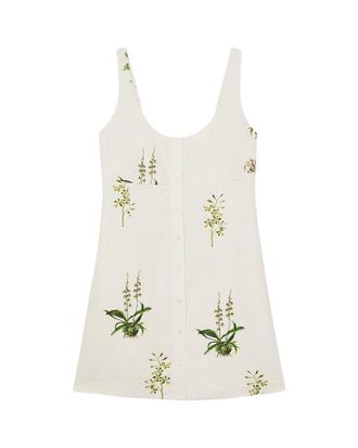 Reiss Dorethea Linen Dress