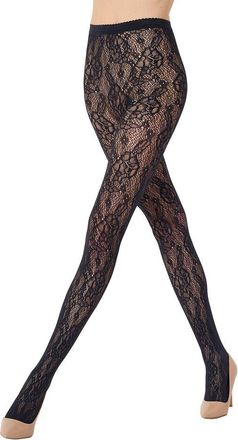 Wolford Infinite Rose Net Tights