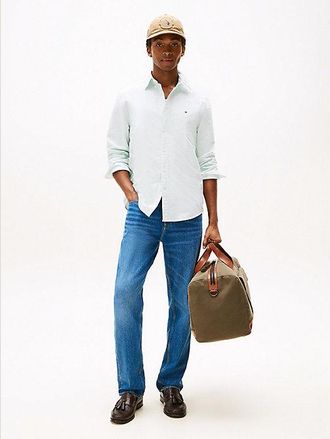 Tommy Hilfiger Regular Fit Stripe Oxford Shirt