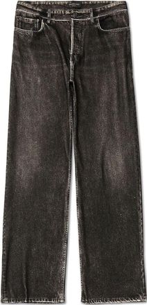 Balenciaga Denim Trompe Loeil Pants Black 751503TOL991000