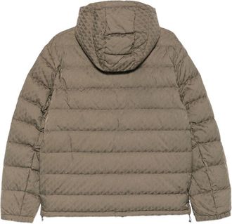 Emporio Armani Quilted Down Down Jacket - Grey