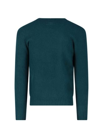 Drumohr Mens Sweaters Green Lambswool