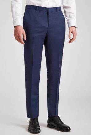 Ted Baker Mens PREMIUM TWILL REG TRS - Blue - Size 44 Regular
