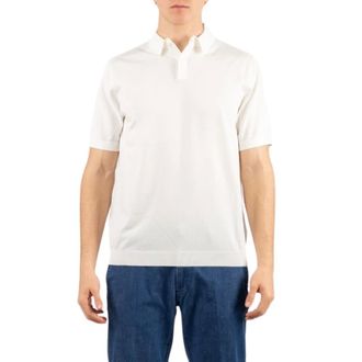 Hindustrie Polo Shirts, male, White, XL, Polo Shirt