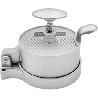 OEM Prensa Para Hamburguesas De Aluminio Ajustable Con Revestimiento Antiadherente, Molde Para Carne Picada Y Funci&oacute;n De Parrilla - Crezuo