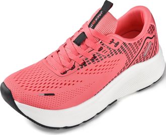 JACKSHIBO Wide Toe Box Shoes Women Arch Support Wide Sneakers for Running Walking Athletic Tennis Orthopedic Plantar Fasciitis Workout with Thick Cushion Zero D