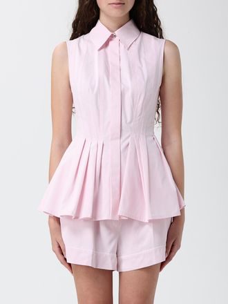 Sportmax Camicia smanicata in popeline di cotone