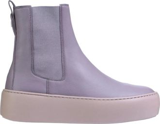 H&ouml;gl Paarse Enkellaarsjes voor Dames - Dames - Chelseaboots - Paars - 41 EU - Schoenen
