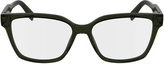 Lacoste L2962275 Rectangle Frame Eyeglasses - Green