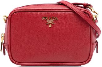 Prada Pre-owned Prada Mini Saffiano Camera Bag Ladies Z0ZLEQL2Z7NXFSA0