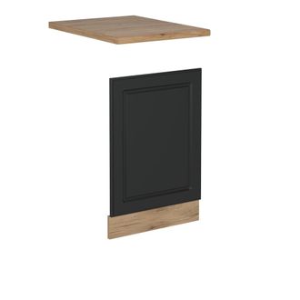 Vicco Frontal Para Lavavajillas R-line, Antracita Casa De Campo, 45 Cm, Et Roble Vicco