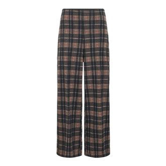 Ichi Ichi - Ihkate Broek - Dames - Broeken - Bruin - Maat: S Viscose