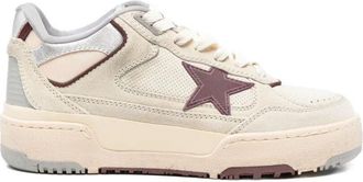 Golden Goose Forty Two Nabuk Upper And Toe Rubber Star Laminated Hee