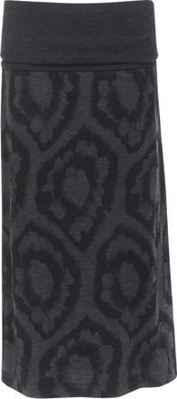 Comme Des Gar&ccedil;ons Comme Des Garcons Tricots floral print fover waist skirt