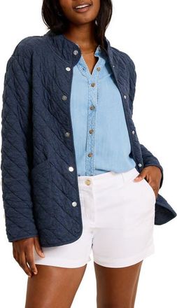 Tommy Bahama Puff Jacquard Barn Jacket in Coastline at Nordstrom, Size X-Large