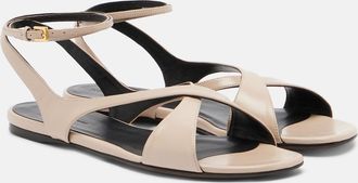 Khaite Liria leather sandals