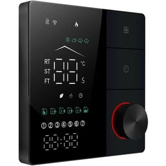 OEM Termostato Inteligente Para Calefacci&oacute;n El&eacute;ctrica, Termostato Wi-fi Para Aire Acondicionado Con Control Mediante Aplicaci&oacute;n De Aprendizaje Por Ia, Pan