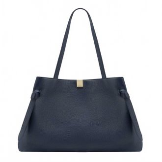 Yuzefi Womens Gyoza Tote In Midnight Pebble Grain