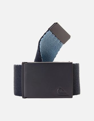 Quiksilver Mens Quiksilver Adults The Jam Adjustable Bottle Opener Webbing Belt - Dark Navy - Size: ONE size