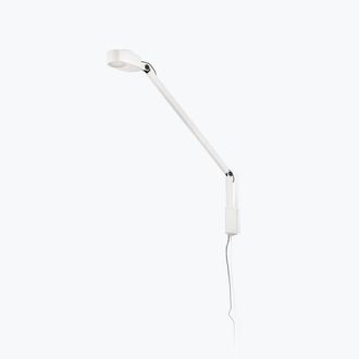 Netlighting Inviting White Wall Lamp Arm