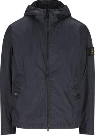 Stone Island Midnight blue nylon jacket