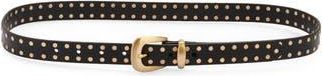Madewell Studded Western Belt in True Black Multi at Nordstrom Rack, Size X-Large