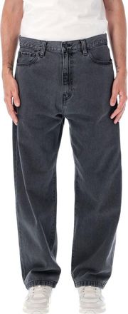 Carhartt Work in Progress Black Washed Denim Jeans