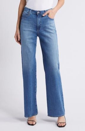 AG - Adriano Goldschmied Kora High Waist Wide Leg Jeans in Fortunate at Nordstrom Rack, Size 28