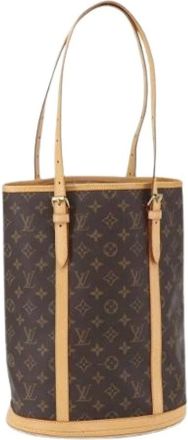 Louis Vuitton Pre-owned Bucket Bags, female, Brown, Size: ONE SIZE Pre-owned Vintage Bucket Bag