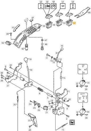 STIGA Sports Interior Para Tdf Trasera Park Pro 20 - Original Stiga - 9400-0295-01