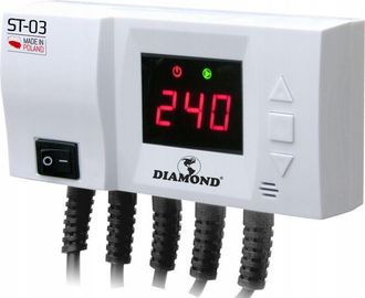 Diamond Controlador De Bomba De Calefacci&oacute;n Y Acs Pantalla Led St-03